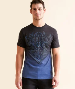 American Fighter Del Rosa T-Shirt Pitch Black Multi Online