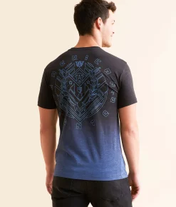 American Fighter Del Rosa T-Shirt Pitch Black Multi Online