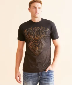 American Fighter Del Rosa T-Shirt Chocolate Brown Black Online