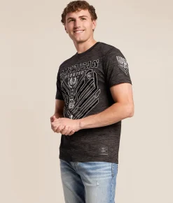 Tops|Graphic T-Shirts | American Fighter Deltona T-Shirt Black Mass