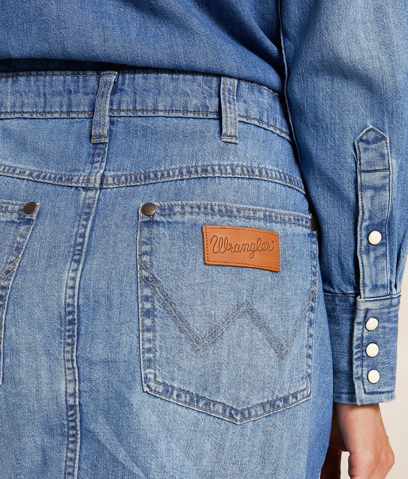 Dresses | Wrangler® Denim Dress Ultra Marine