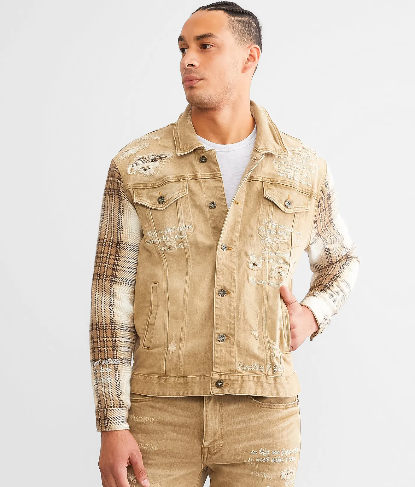Smoke Rise® Denim Stretch Jacket Brulee Sale