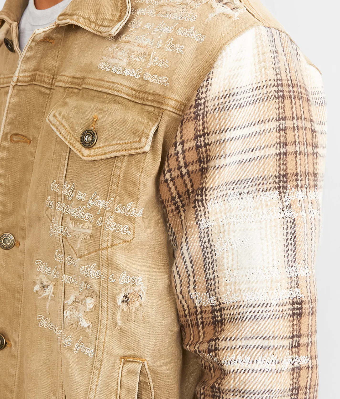 Smoke Rise® Denim Stretch Jacket Brulee Sale