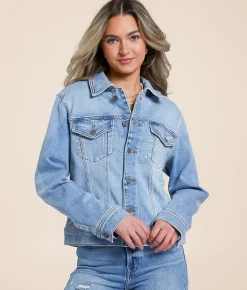 Tops|Coats & Jackets | HIDDEN Denim Stretch Jacket Light Wash
