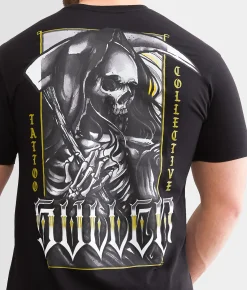Sullen De Paiva Reaper T-Shirt Jet Black Clearance