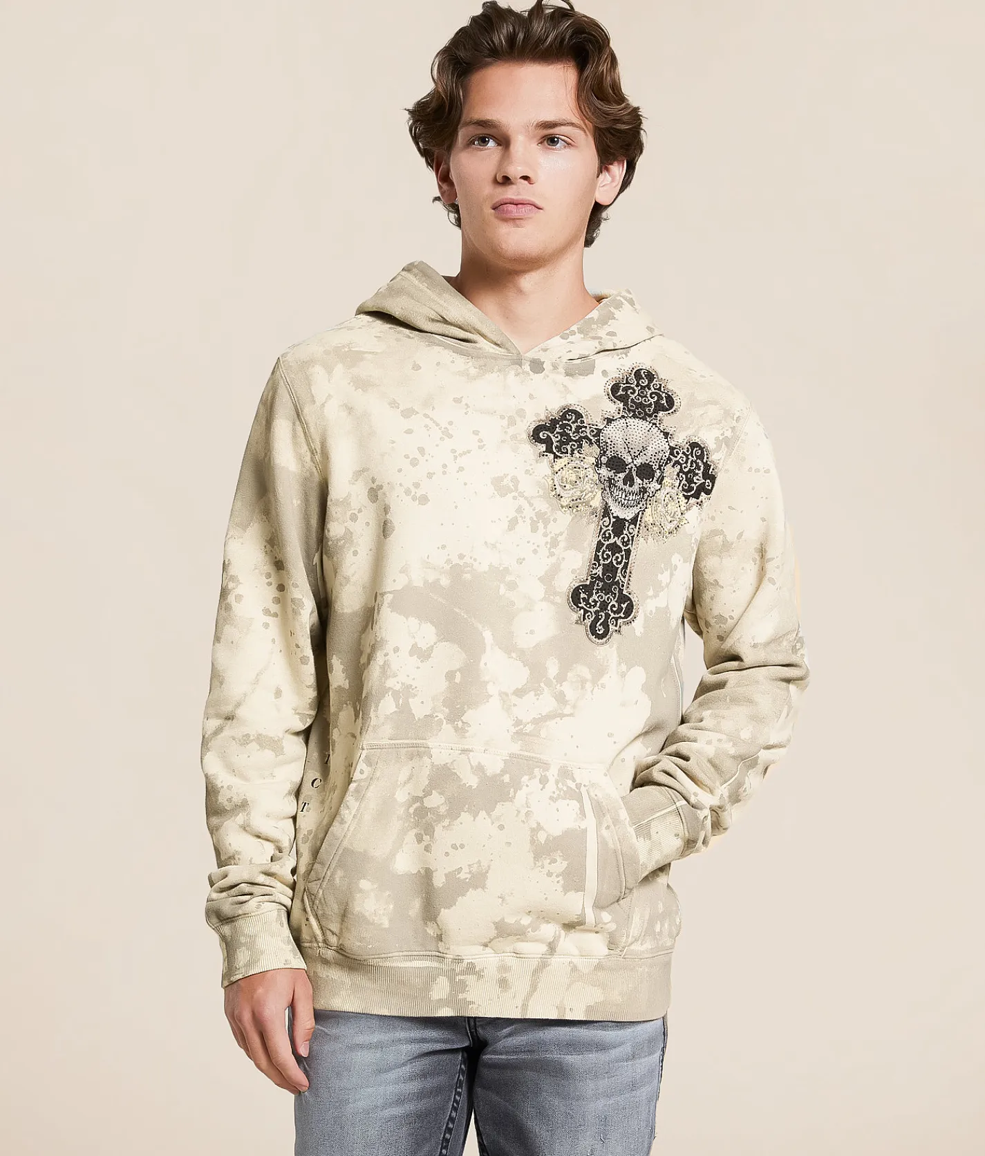 Tops | Affliction Descending Fate Hooded Sweatshirt Peyote