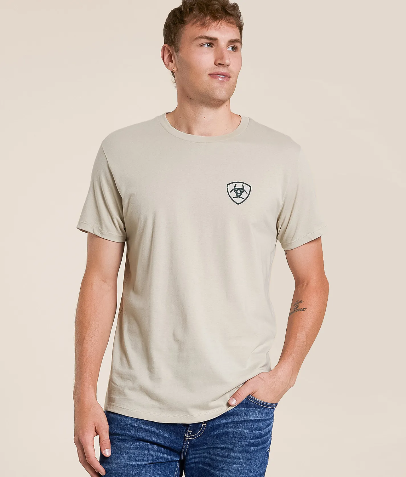 Tops|Graphic T-Shirts | Ariat Desert Camo Box T-Shirt Dematisee