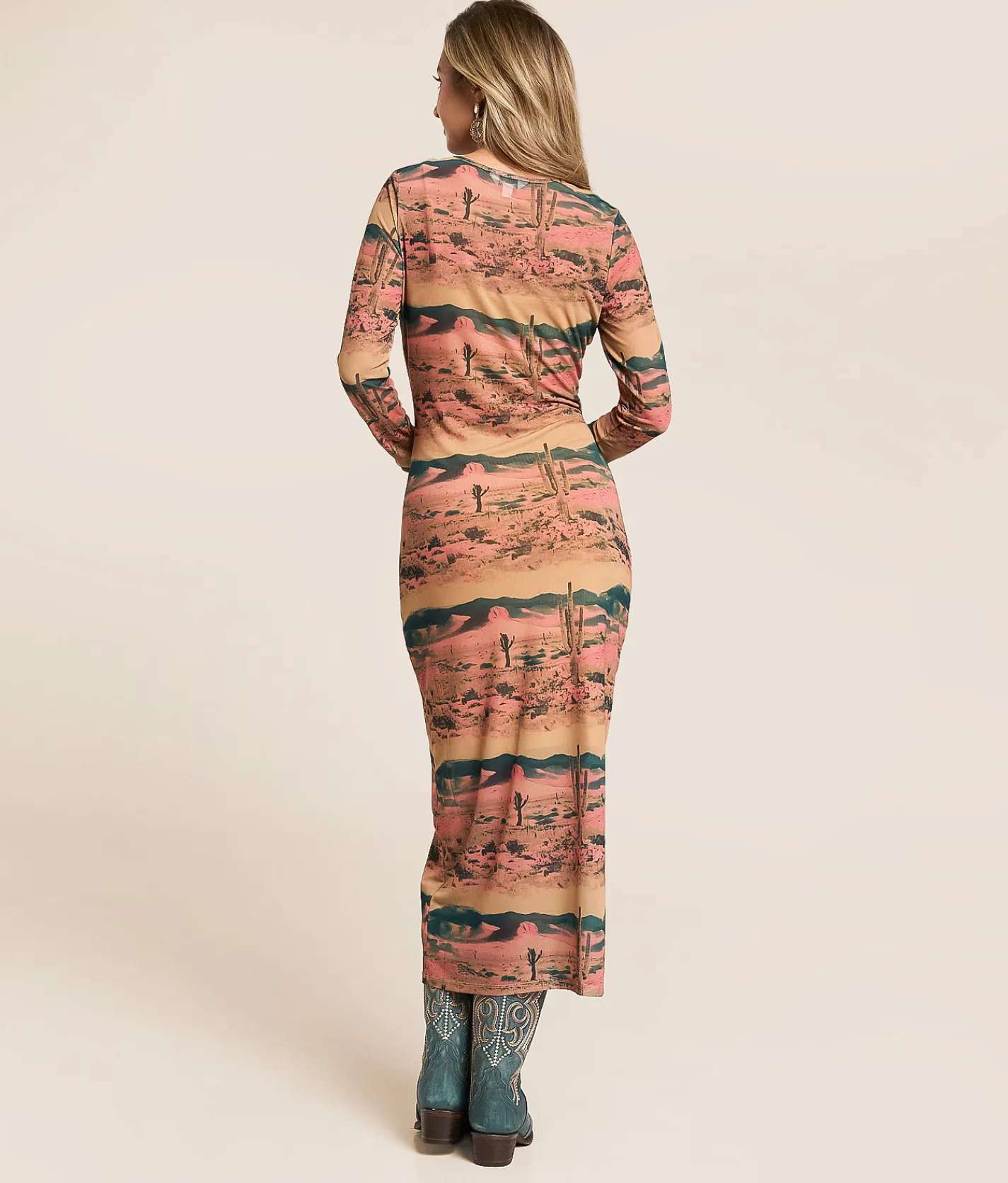 Wrangler® Desert Mesh Maxi Dress Mustard Online