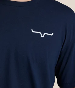 Graphic T-Shirts | Kimes Ranch Desert Pattern T-Shirt Midnight Navy