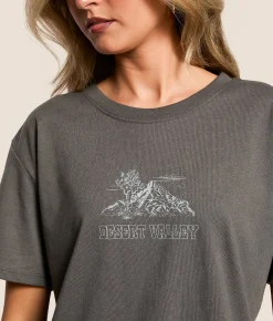 Modish Rebel Desert Valley T-Shirt Blackened Pearl Online