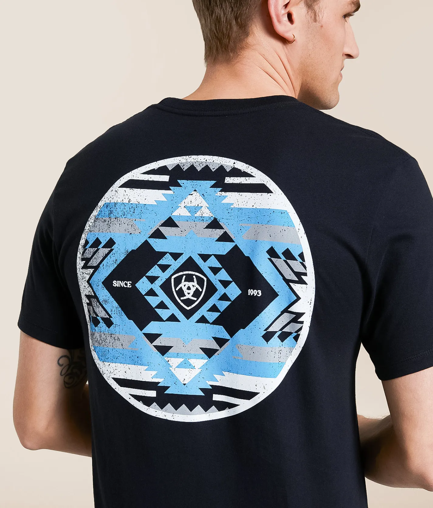 Ariat Desert Wanderer Circle T-Shirt Black Clearance