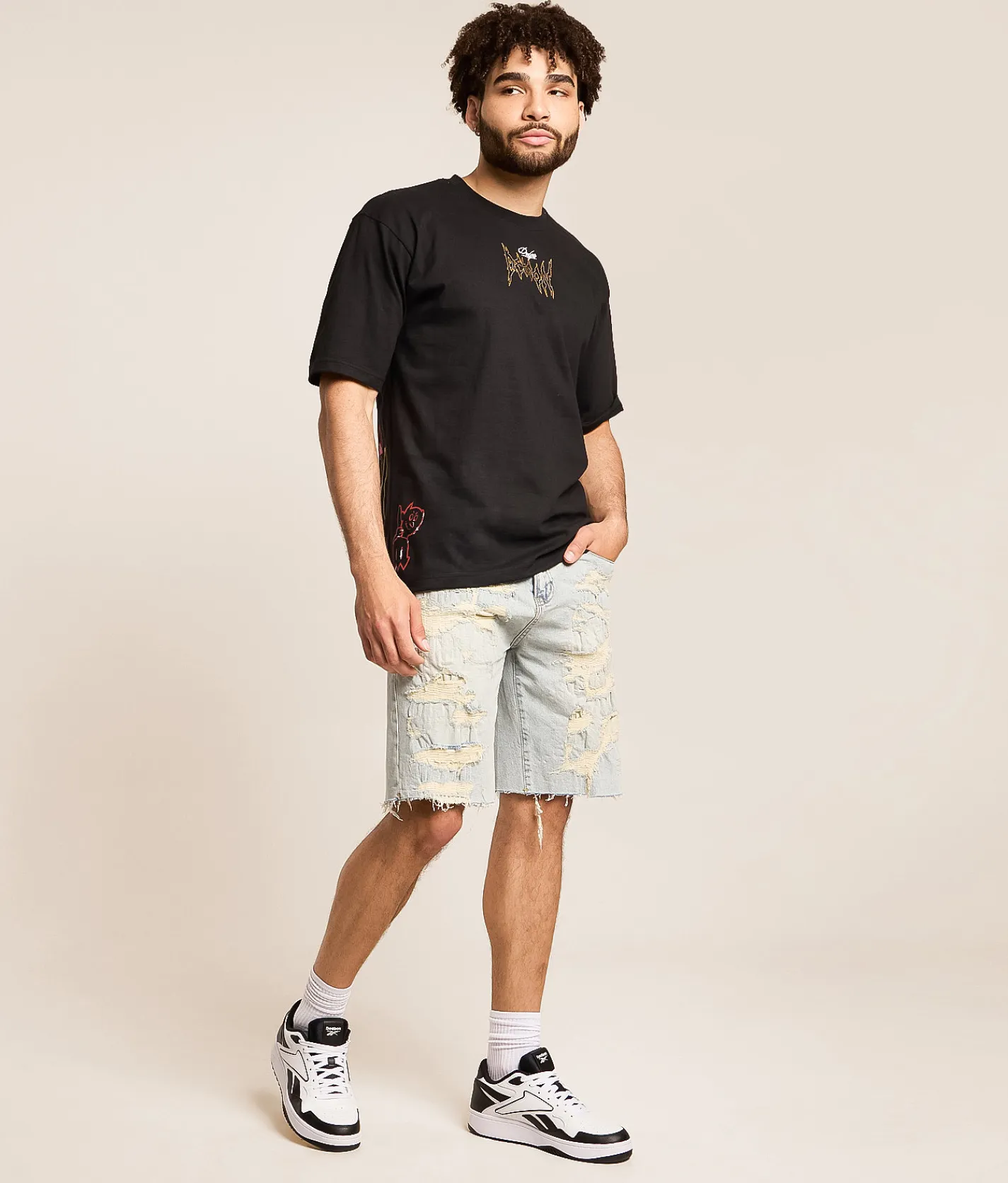 Waimea Destructed Stretch Short Antiqindustrial Outlet