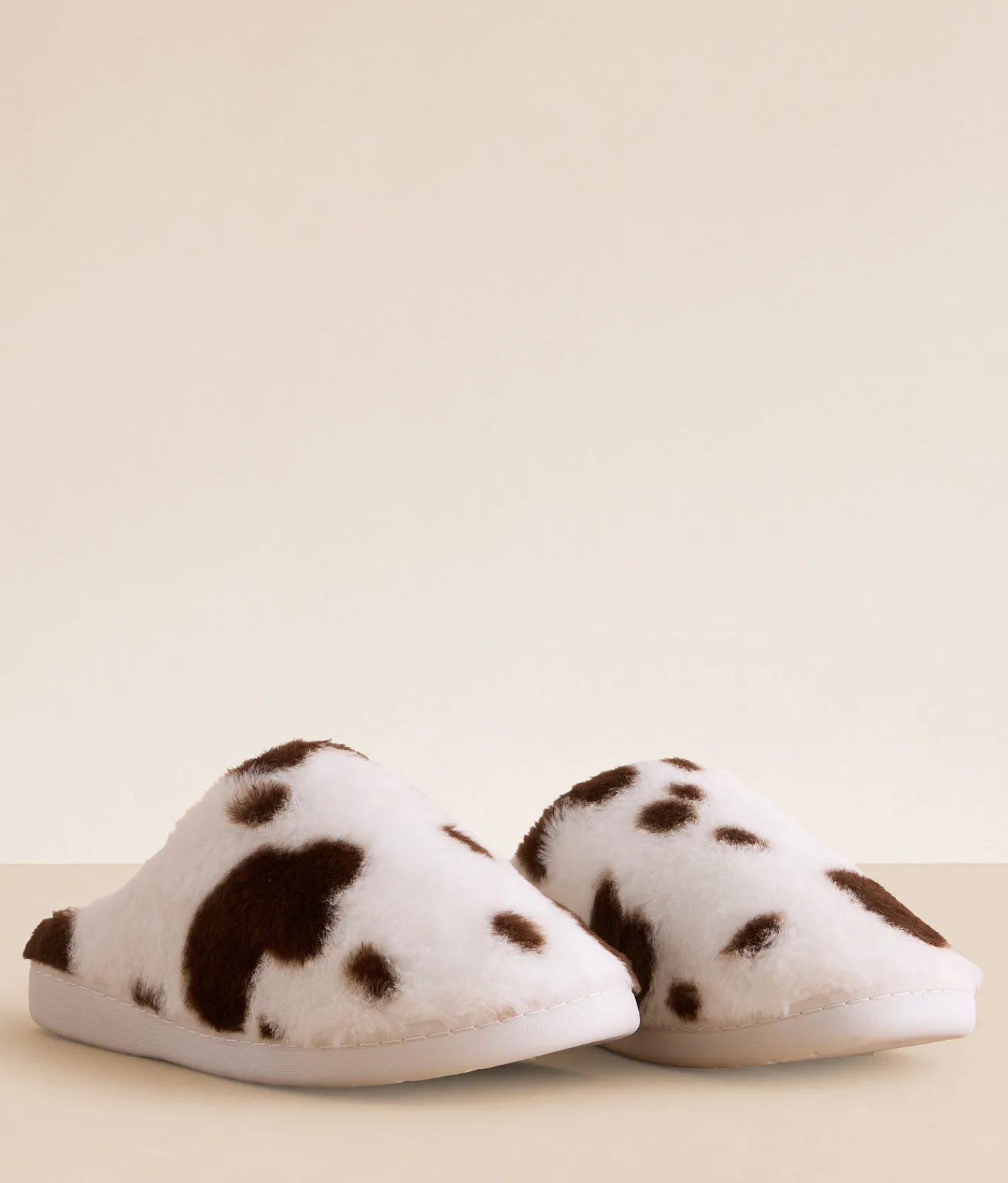 Mia Devyn Western Slipper Brown Off White Hot