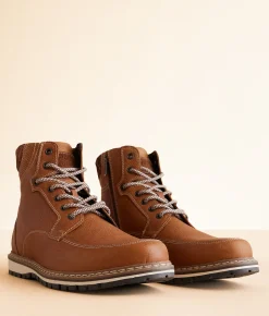 Outpost Makers Dex Leather Boot Dark Taupe Online