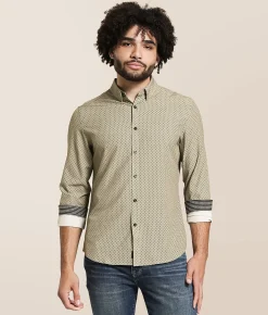 J.B. Holt Diamond Athletic Performance Stretch Shirt Taupe Clearance