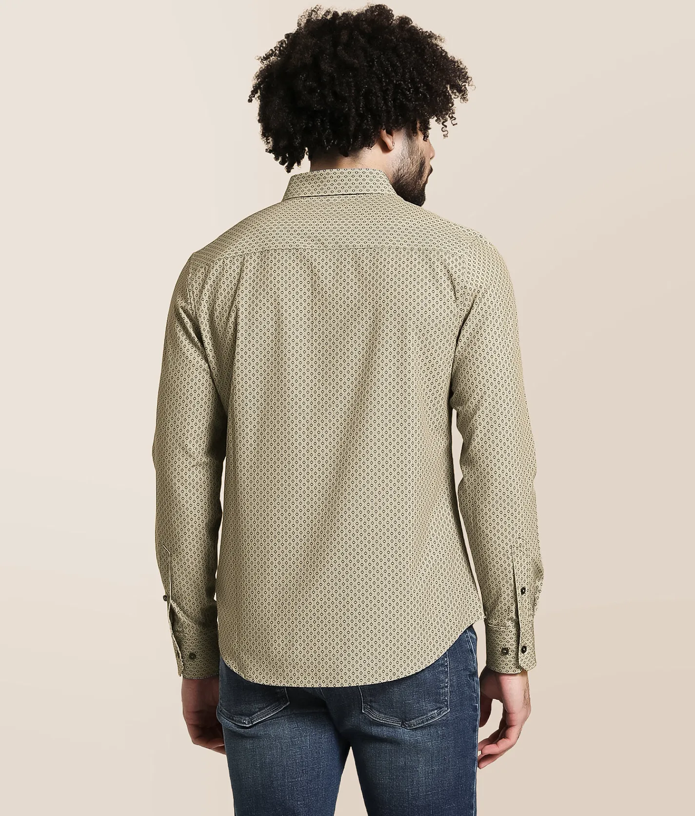 J.B. Holt Diamond Athletic Performance Stretch Shirt Taupe Clearance