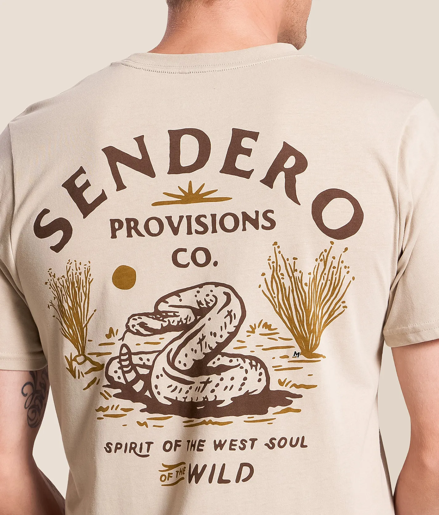 Graphic T-Shirts | Sendero Provisions Co. Diamondback T-Shirt Sand