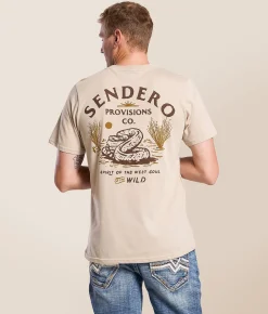 Graphic T-Shirts | Sendero Provisions Co. Diamondback T-Shirt Sand