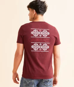 Ariat Diamond Doubler T-Shirt Crimson Black Heather
