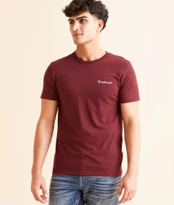 Ariat Diamond Doubler T-Shirt Crimson Black Heather