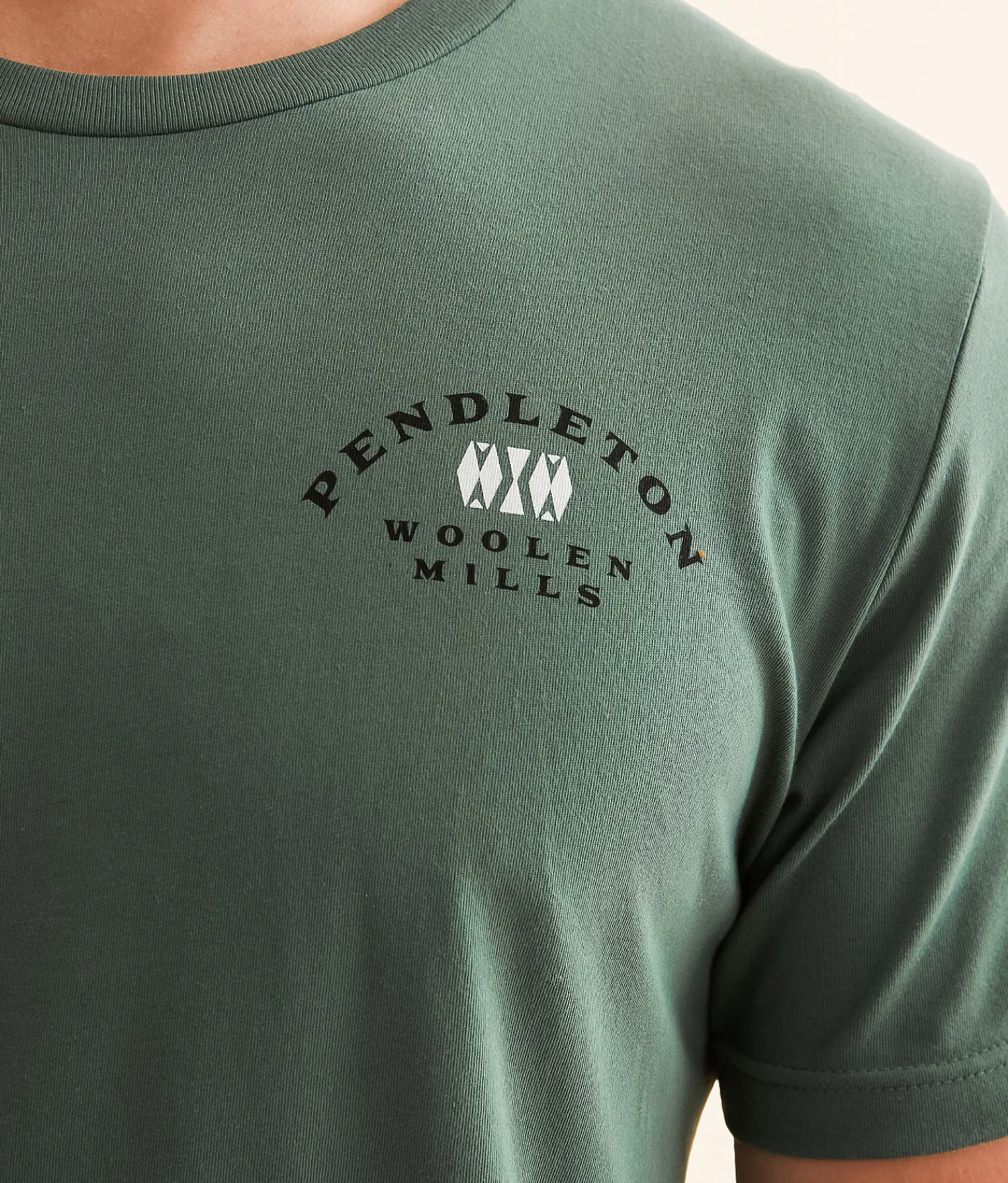 Graphic T-Shirts | Pendleton Diamond Peak Circle T-Shirt Pine