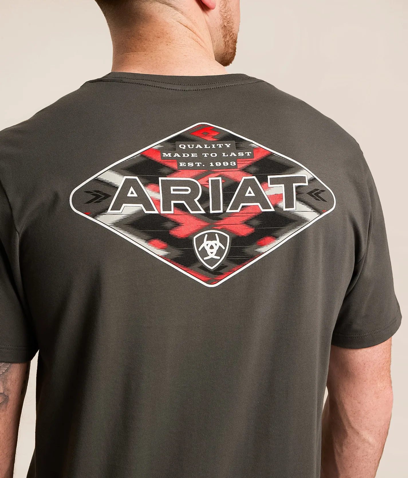 Ariat Diamond Quality T-Shirt Dark Shadow Online