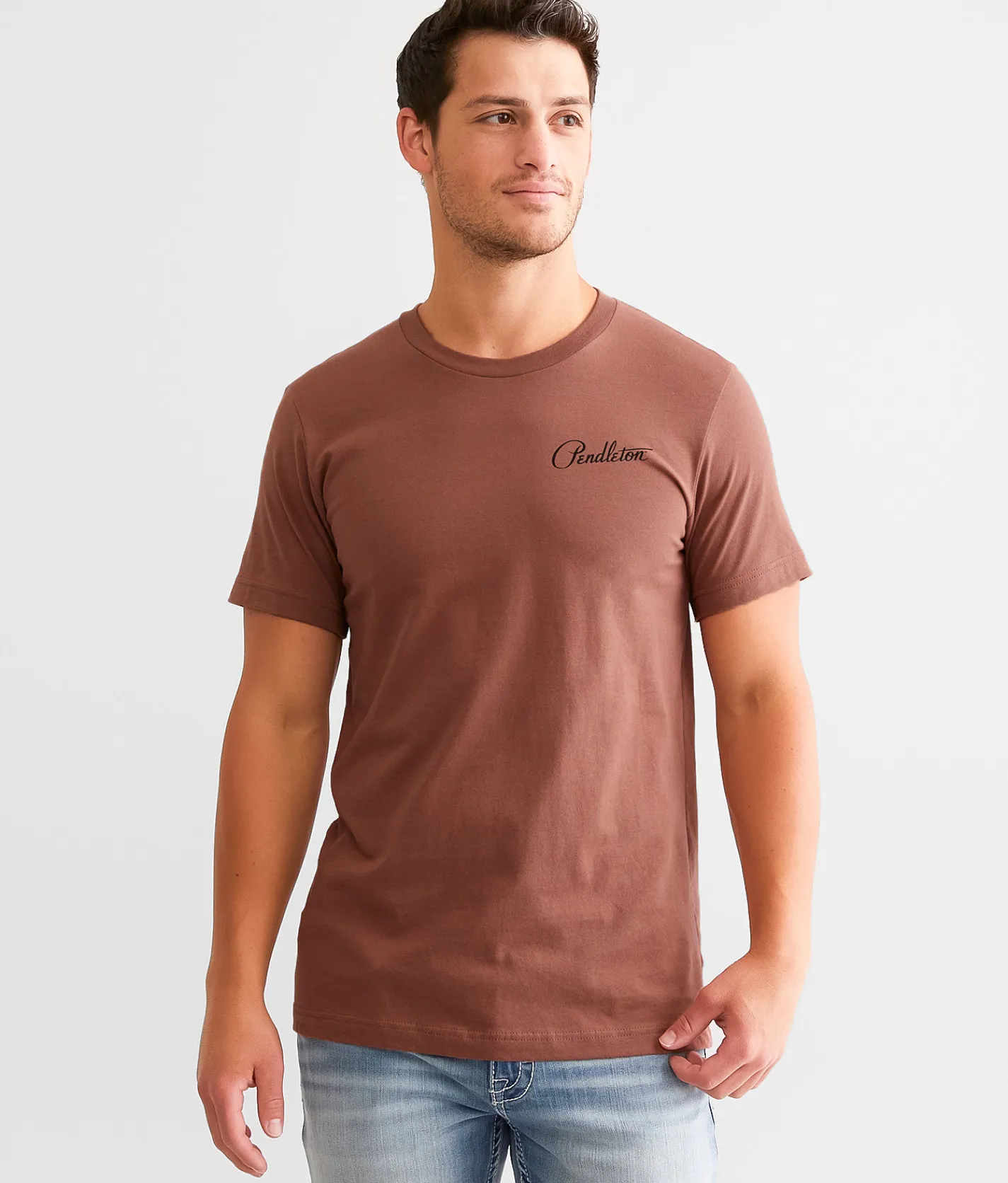 Pendleton Diamond River T-Shirt Chestnut Sale