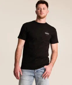 Tops|Graphic T-Shirts | Veece Diamond Tile T-Shirt Black