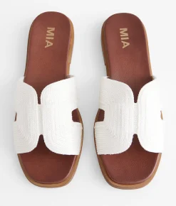 Mia Dia Sandal White