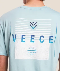 Tops|Graphic T-Shirts | Veece Diced T-Shirt Stratosphere White