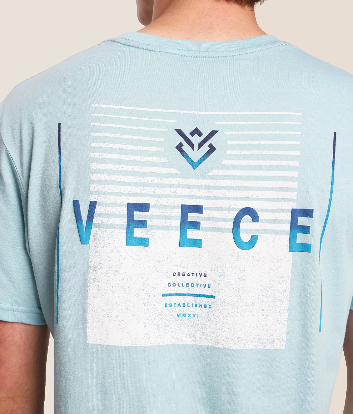 Tops|Graphic T-Shirts | Veece Diced T-Shirt Stratosphere White