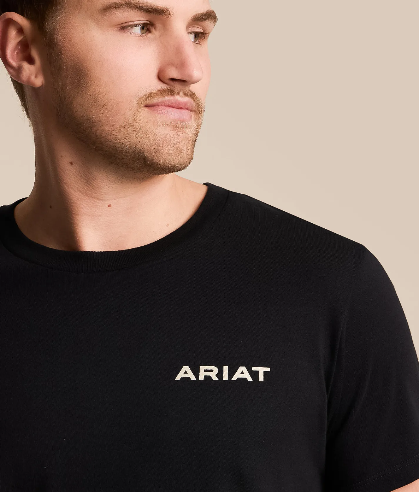 Ariat Digibias Flag T-Shirt Black New