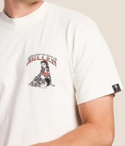 Sullen Dime T-Shirt Antique White Clearance