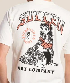 Sullen Dime T-Shirt Antique White Clearance