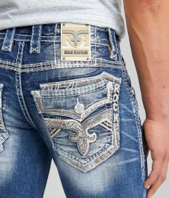 Rock Revival Dimitri Slim Straight Stretch Jean Dimitri SJ205 Best