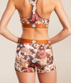 PSD DIsco Cowgirl Stretch Boy Short Multi Hot