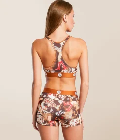 PSD Disco Cowgirl Stretch Sports Bra Multi Outlet