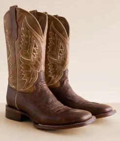 Circle G by Corral Distressed Leather Cowboy Boot Honey Tan Online