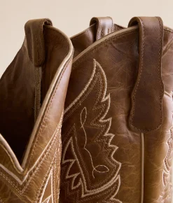 Circle G by Corral Distressed Leather Cowboy Boot Honey Tan Online