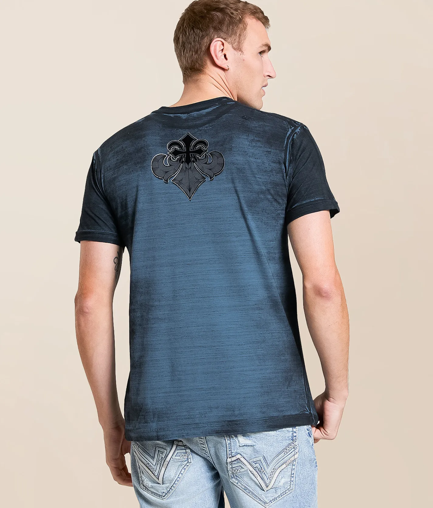 Tops|Graphic T-Shirts | Affliction Distressed Mind T-Shirt Tapestry
