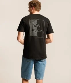Tops|Graphic T-Shirts | RVCA Divide T-Shirt Black