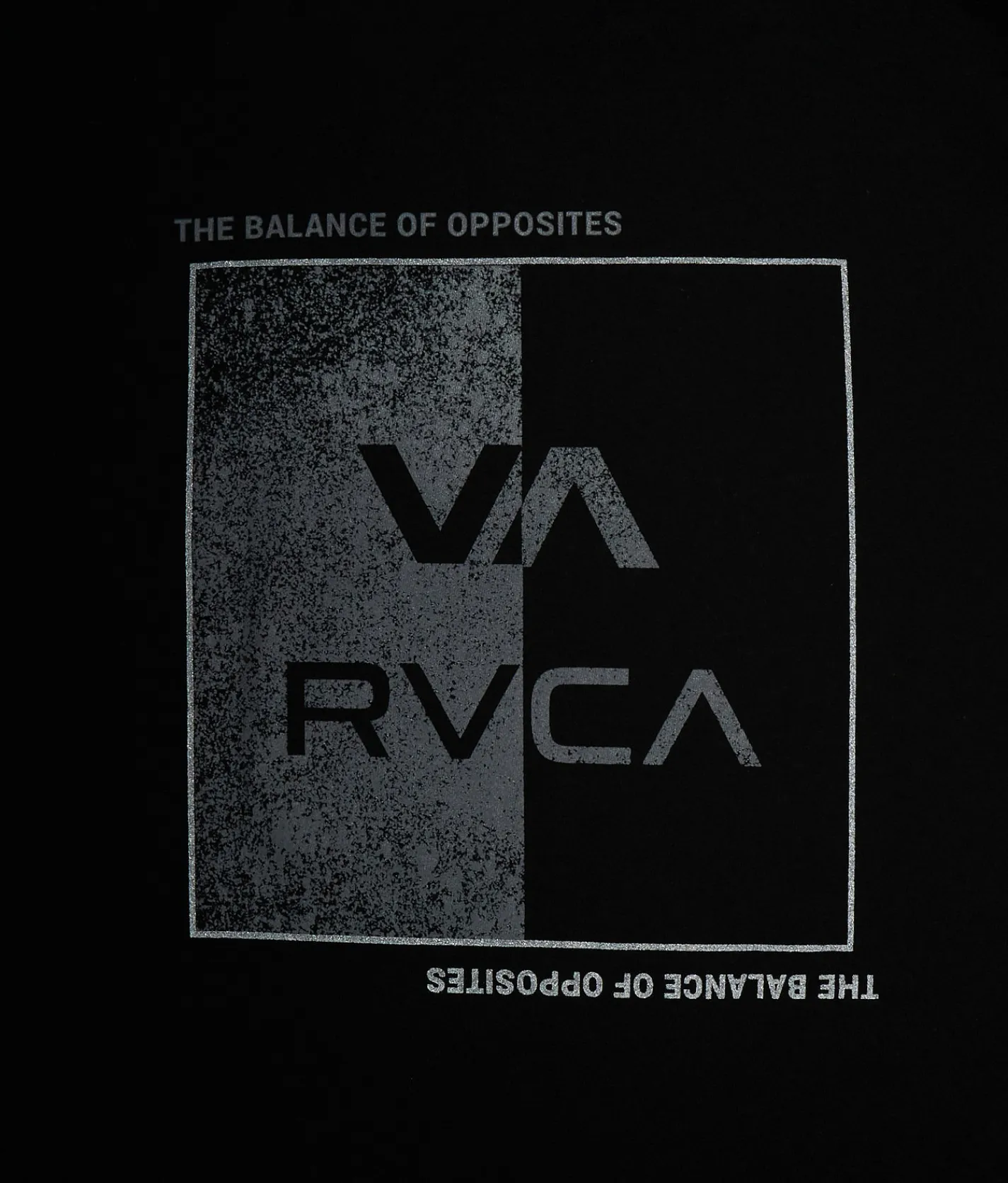 Tops|Graphic T-Shirts | RVCA Divide T-Shirt Black