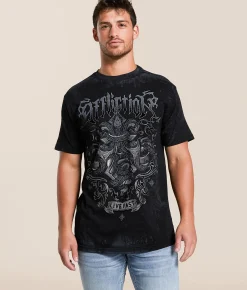 Tops|Graphic T-Shirts | Affliction Divine Wrath T-Shirt Black