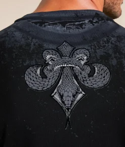 Tops|Graphic T-Shirts | Affliction Divine Wrath T-Shirt Black