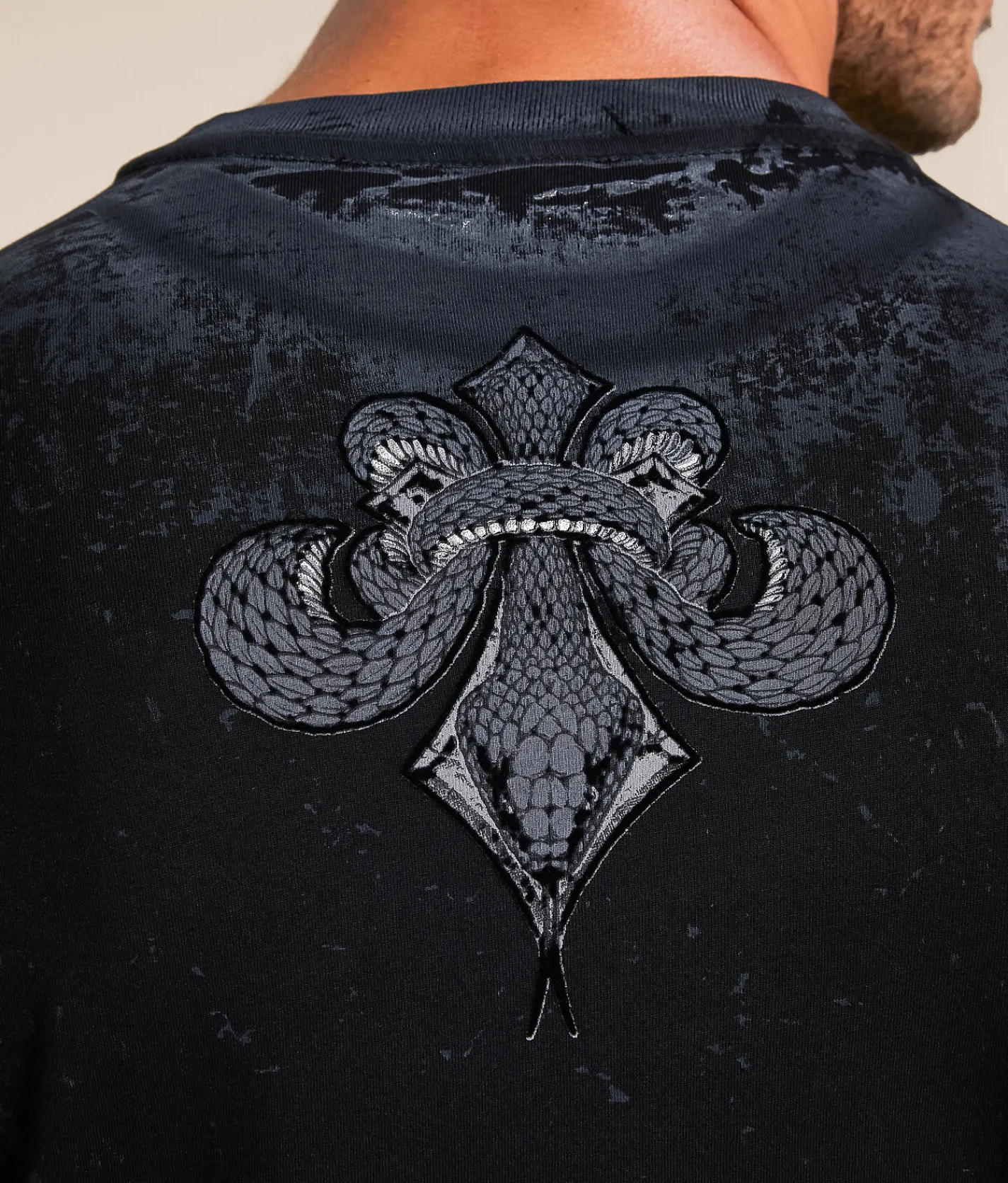 Tops|Graphic T-Shirts | Affliction Divine Wrath T-Shirt Black