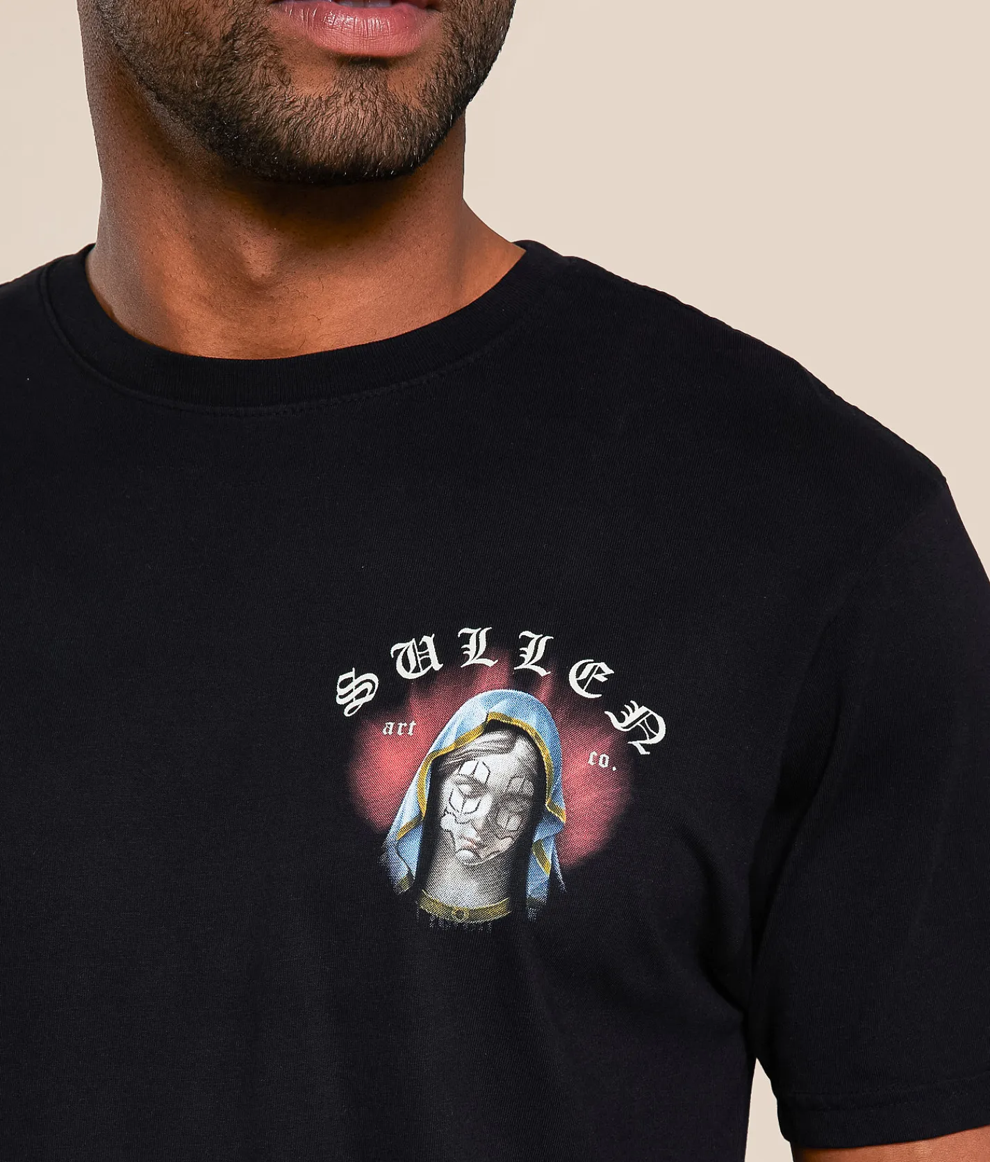 Sullen Divinity T-Shirt Jet Black