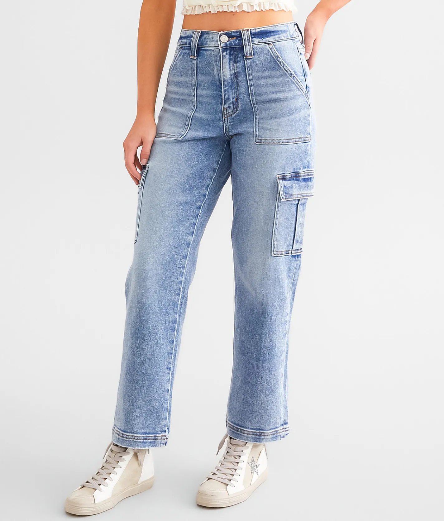 VERVET by Flying Monkey Dixie Stretch Cargo Jean Fleeting Clearance