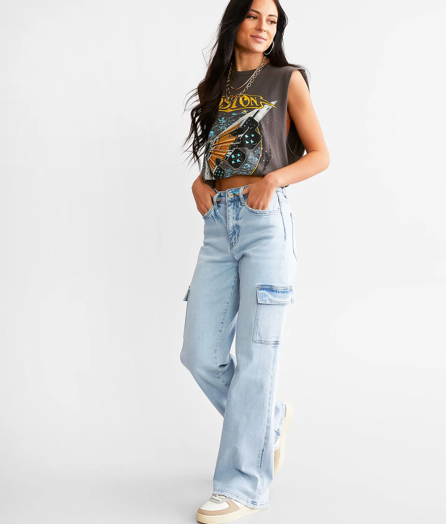 VERVET by Flying Monkey Dixie Vintage Straight Cargo Jean Enrapt