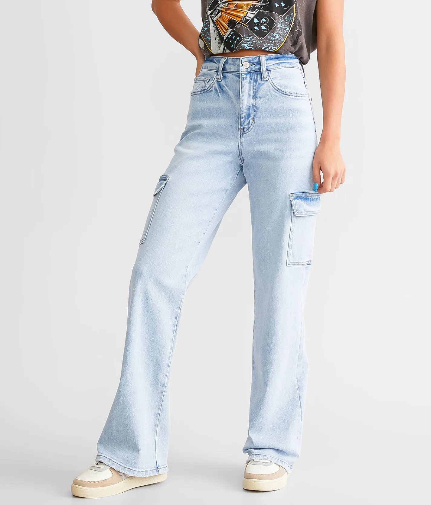 VERVET by Flying Monkey Dixie Vintage Straight Cargo Jean Enrapt