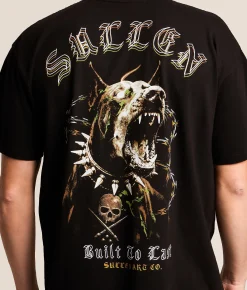 Sullen Dobermin T-Shirt Jet Black